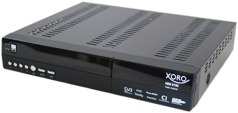 Xoro HRS 9100 Кабель Full HD Черный приставка для телевизора