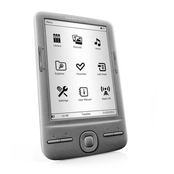 Energy Sistem eReader e4 Mini 4.3" 4GB Grey e-book reader