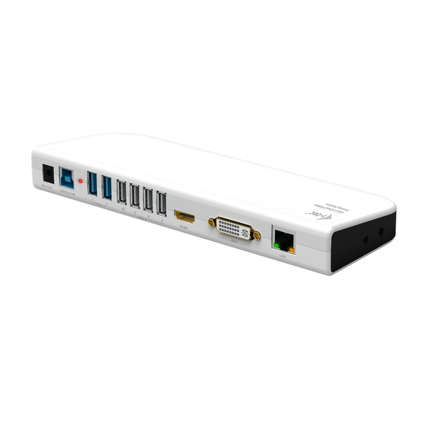 iTEC USB 3.0 Dock USB 3.0 (3.1 Gen 1) Type-A Черный, Белый док-станция для ноутбука