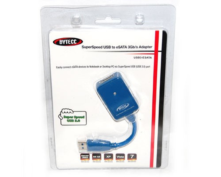 Bytecc USB3-ESATA eSATA interface cards/adapter