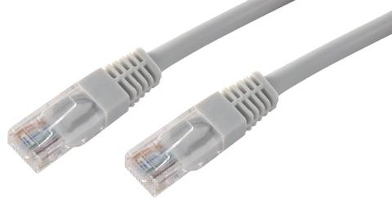 MCL 0.5m Cat 5e U/UTP 0.5m Cat5e U/UTP (UTP) White networking cable