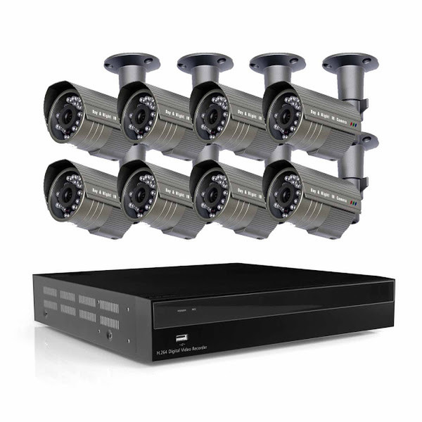 Wisecomm PAC1696308 Wired 16channels video surveillance kit