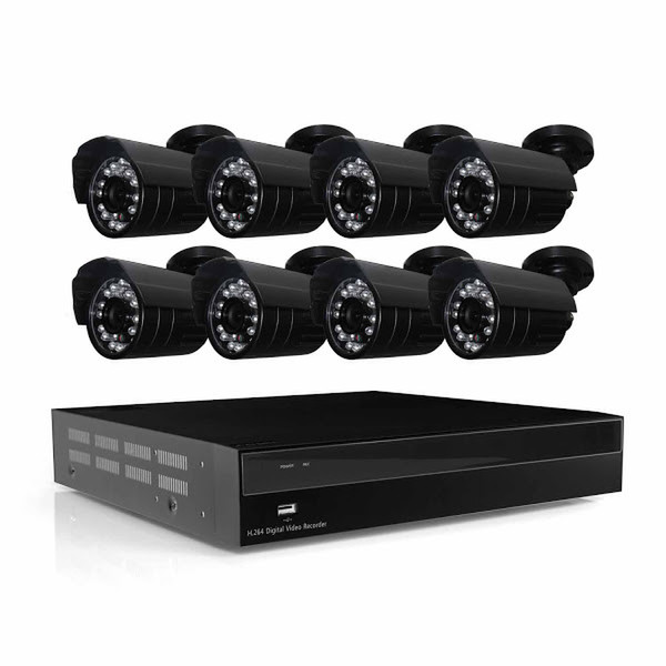 Wisecomm PAC1697608 Wired 16channels video surveillance kit