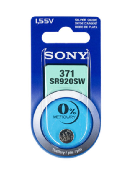 Sony 1 pc Blister Silver Oxide SR920 аккумуляторная батарея