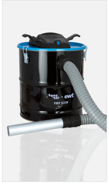 EWT Fire 500M Zylinder-Vakuum 20l 500W Schwarz, Blau