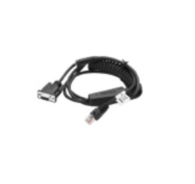 Unitech 1550-900042G 2m DB9 Schwarz Serien-Kabel