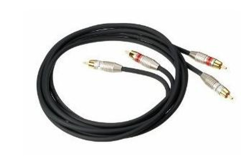Thomson KHC001 1.5м 2 x RCA 2 x RCA Черный аудио кабель