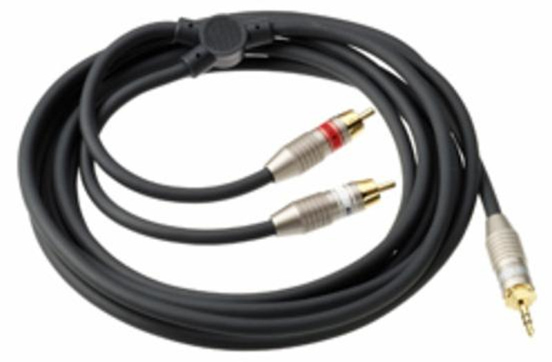 Thomson KHC005 1.5m 2 x RCA 3.5mm Schwarz Audio-Kabel