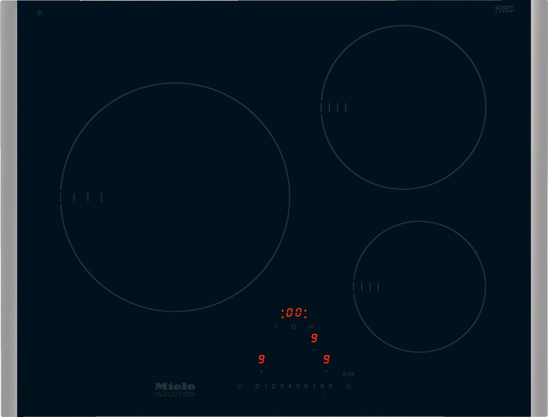 Miele KM 6311 LPT Встроенный Induction hob Черный плита