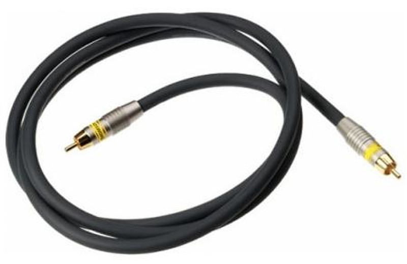 Thomson KHC012 1.5m RCA RCA Schwarz Audio-Kabel