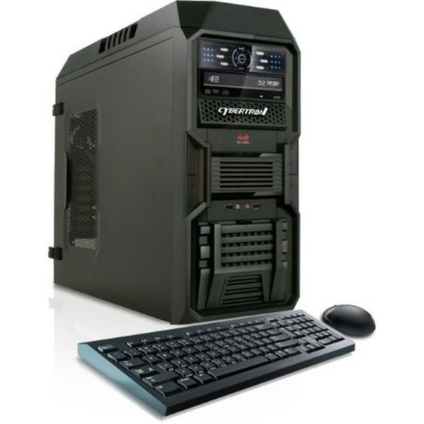 CybertronPC Kombat X GM2242G 3.3GHz FX 6100 Midi Tower Black