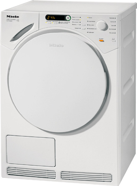 Miele T 7744 C LW Freistehend Frontlader 6kg B Weiß Wäschetrockner