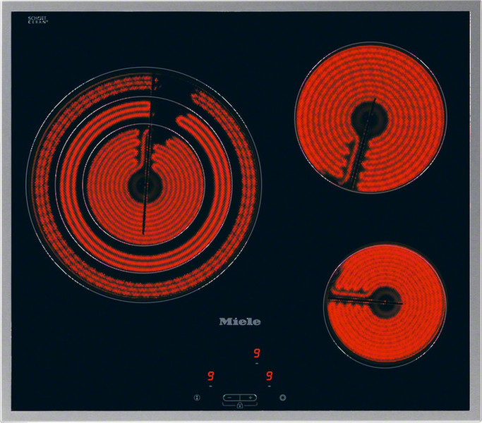 Miele KM 5604 built-in Ceramic Black hob