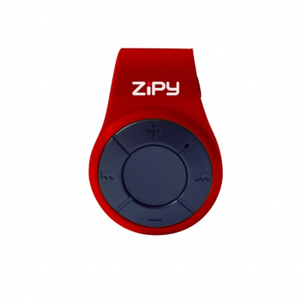 ZipyLife Turtle MP3 4GB Rot