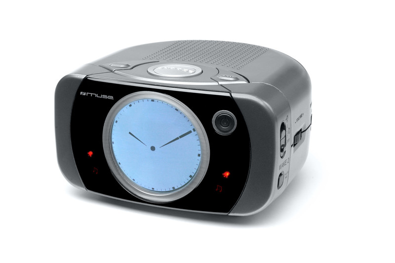 Muse M-16 CR Часы Аналоговый Черный радиоприемник