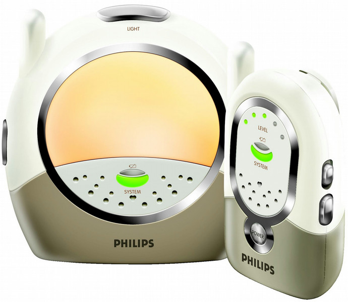 Philips SBCSC477/84 DECT babyphone Серый, Белый радио-няня