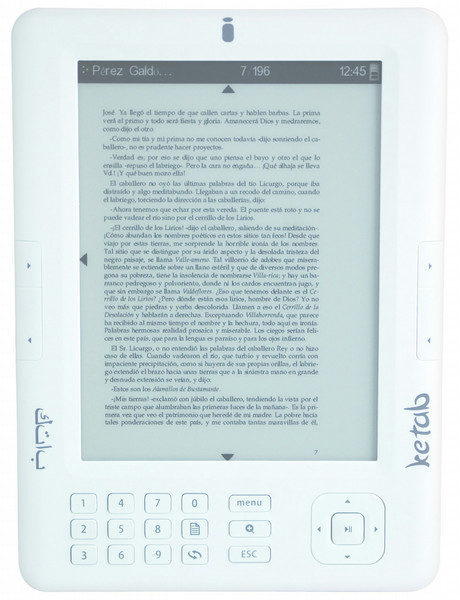 i-Joy KeTab 6" 6" White e-book reader