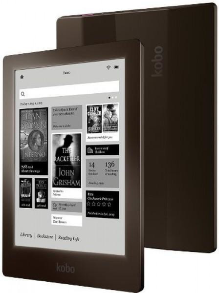 Kobo Aura HD 6.8Zoll Touchscreen 4GB WLAN Braun eBook-Reader
