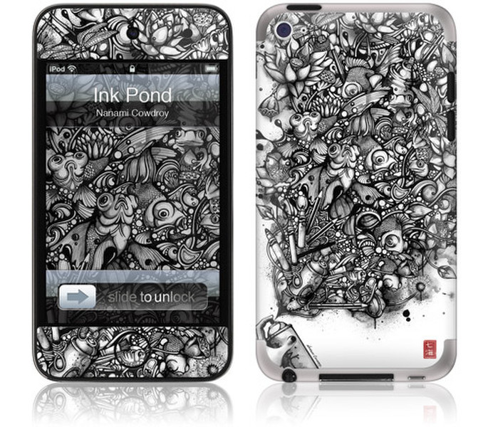 GelaSkins iPod Touch 4G Skin case Серый