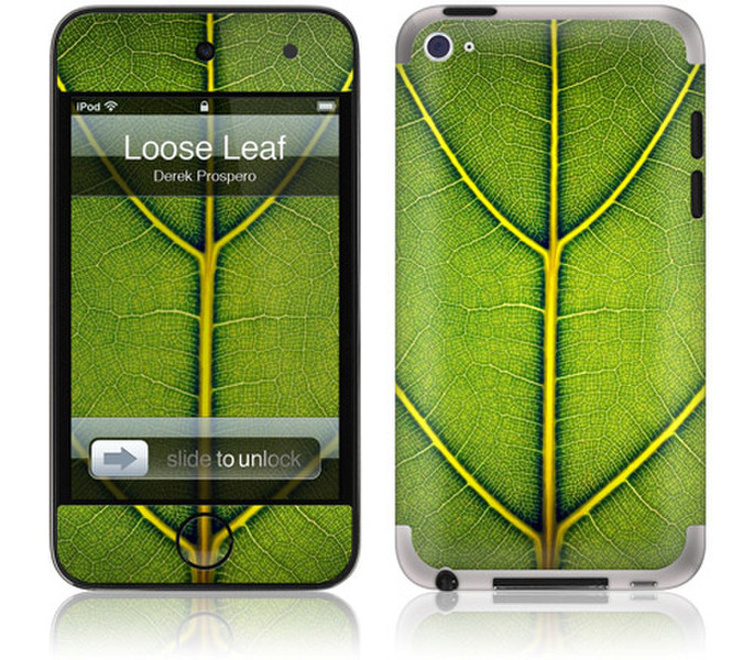 GelaSkins iPod Touch 4G Skin case Зеленый