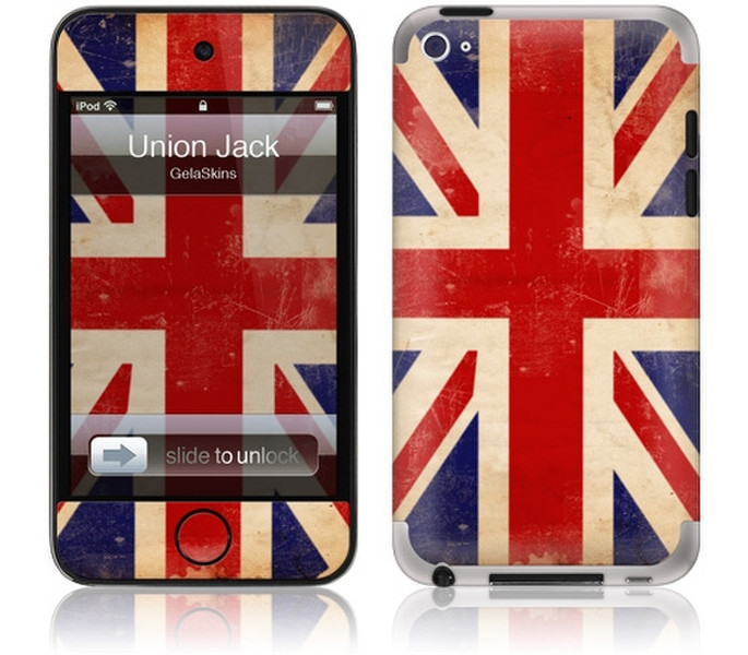 GelaSkins iPod Touch 4G Skin case Синий, Красный, Белый