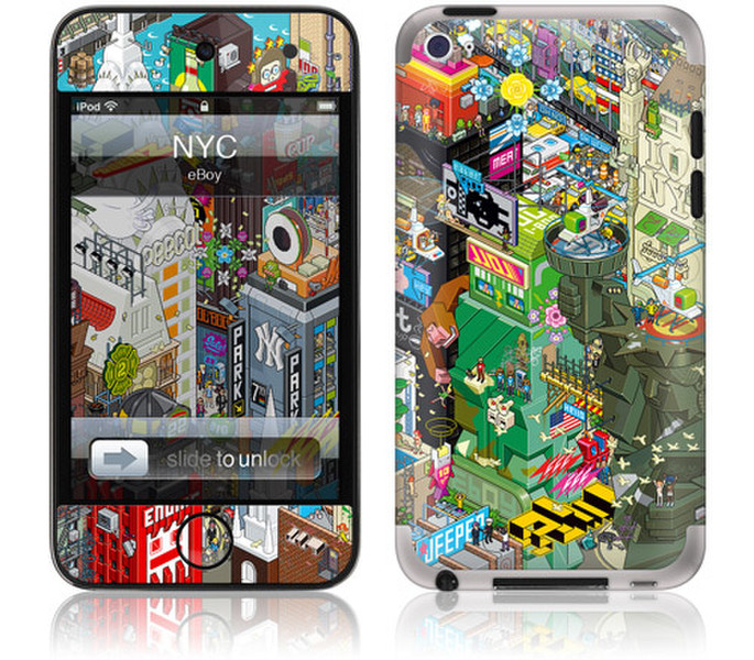 GelaSkins iPod Touch 4G Skin case Разноцветный