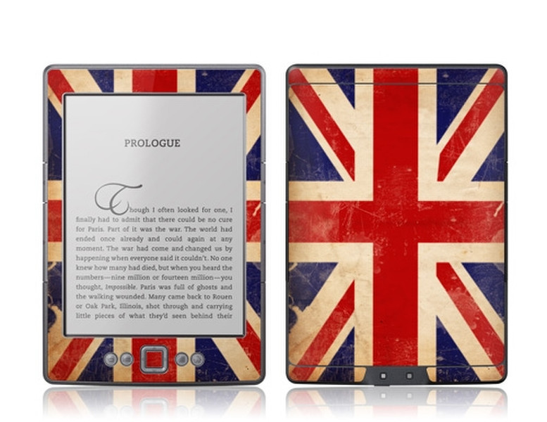 GelaSkins Kindle 4 Skin case Blue,Red,White e-book reader case