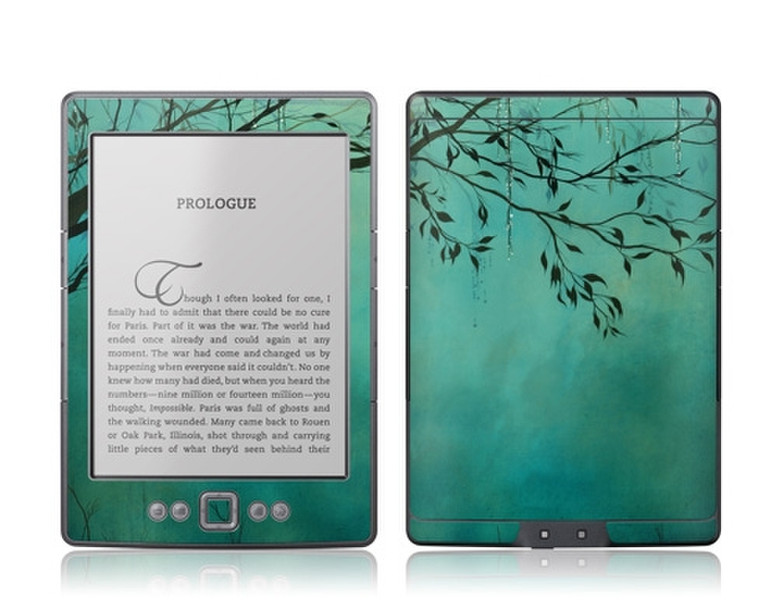 GelaSkins Kindle 4 Skin case Зеленый чехол для электронных книг
