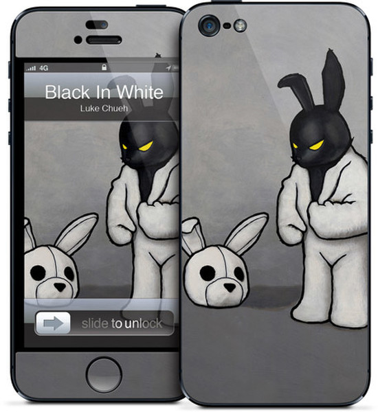 GelaSkins Black In White iPhone 5 Cover Multicolour