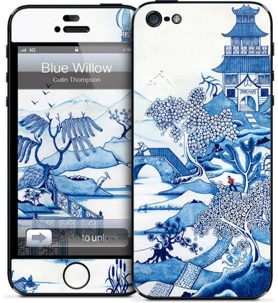 GelaSkins Blue Willow iPhone 5 Cover Multicolour