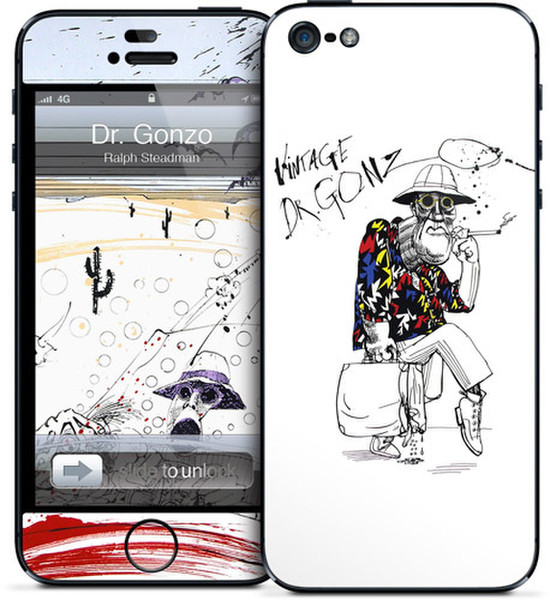GelaSkins Dr. Gonzo iPhone 5 Cover case Разноцветный