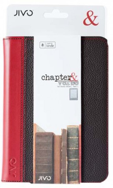 Jivo Technology JI-1298 Blatt Braun, Rot E-Book-Reader-Schutzhülle