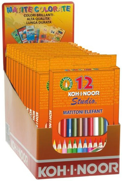 Koh-I-Noor Studio elefant 216шт цветной карандаш
