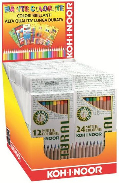 Koh-I-Noor Natural 12шт графитовый карандаш
