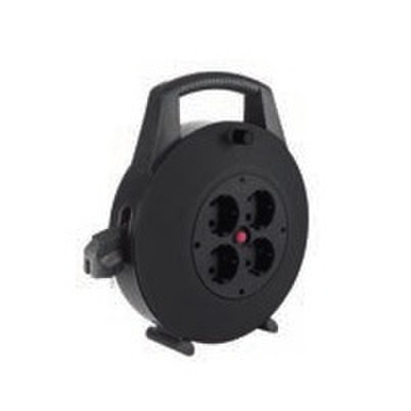 Bachmann 393.002 Indoor 4AC outlet(s) 10m Black power extension