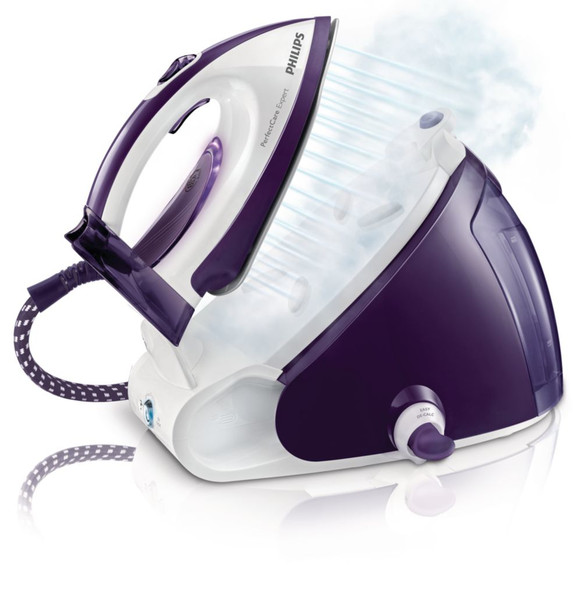 Philips PerfectCare Expert GC9242/02 1.5л SteamGlide soleplate Пурпурный, Белый паровая гладильная доска