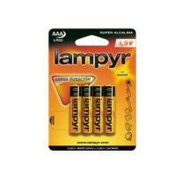Lampyr 881AAA-4 Alkaline 1.5V non-rechargeable battery