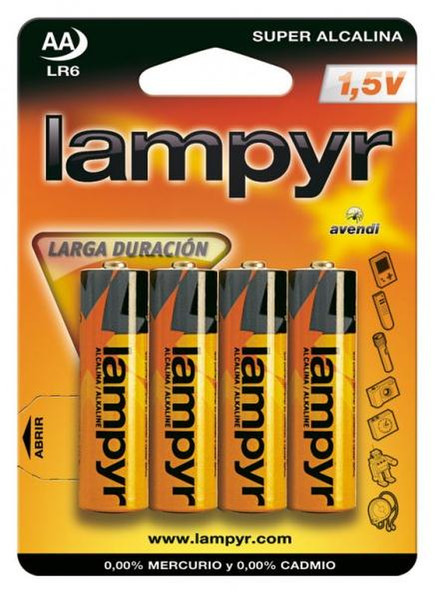 Lampyr 881AA-4 non-rechargeable battery
