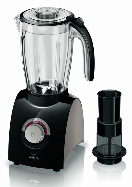 Philips Walita RI2081/91 Tabletop blender 2L 550W Black blender