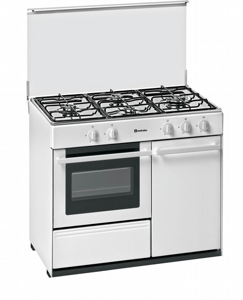 Meireles G 2940 V ME TE W Freistehend Gas hob Weiß