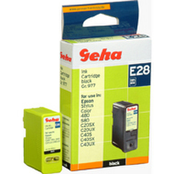 Geha TO13401 Ink Cartridge for Epson Black Headset