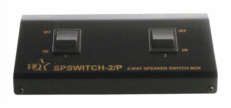 Valueline SPSWITCH-2/P Audio-Umschalter