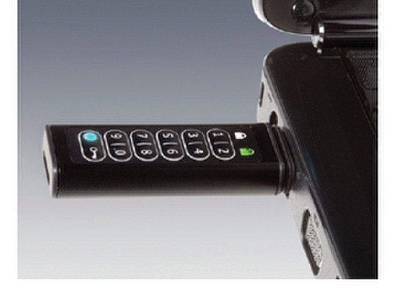 Rocky Mountain 4GB LOK-IT 4ГБ USB 2.0 Type-A Черный USB флеш накопитель