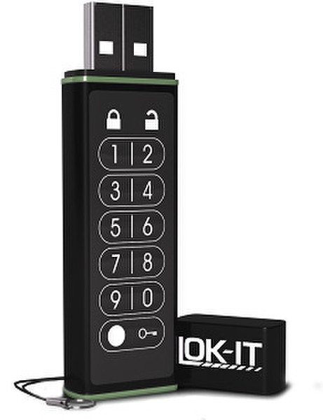 Rocky Mountain LOK-IT 16ГБ USB 2.0 Type-A Черный USB флеш накопитель