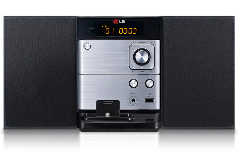 LG CM1531 Micro set 10W Black,Silver home audio set