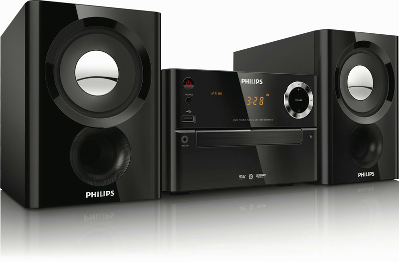 Philips BTD1180/98 Micro set 20W Black home audio set