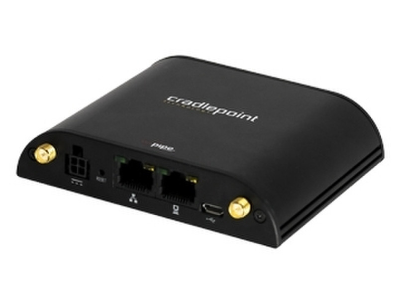 Cradlepoint IBR600LE-VZ Schnelles Ethernet Schwarz WLAN-Router