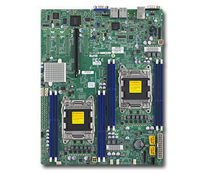Supermicro X9DRD-LF Intel C602 Socket R (LGA 2011) материнская плата для сервера/рабочей станции