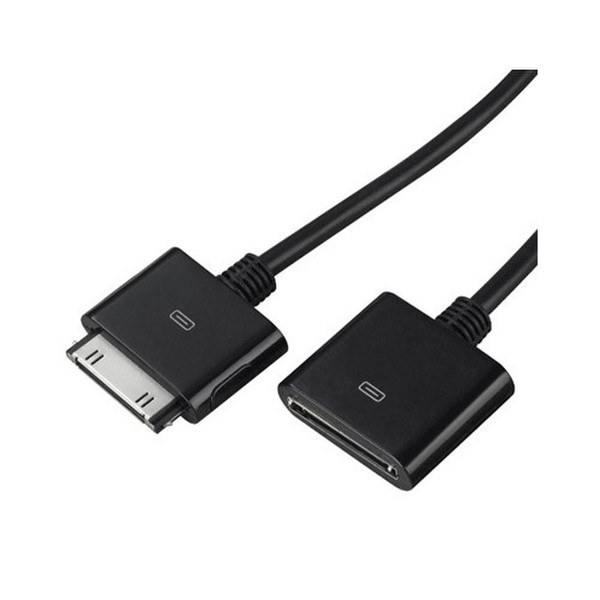 4XEM 4X430APPLEEXT 2m 1 x 30 Pin Apple USB 1 x 30 Pin Apple USB Black mobile phone cable
