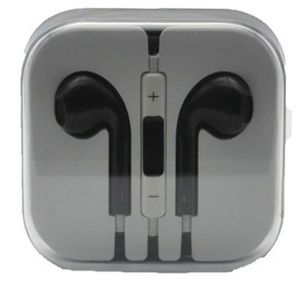 4XEM 4XAPPLEARPODBK In-ear Binaural Black mobile headset